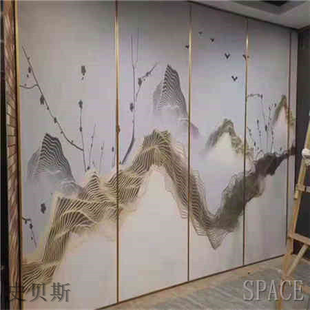 南沙酒店隔断,南沙移动隔断铝外框.jpg